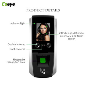Seye 2,8 Inch ACE ecoecognition unch ARD ccess ttendance achachine ececurity ccces ontrol yystem