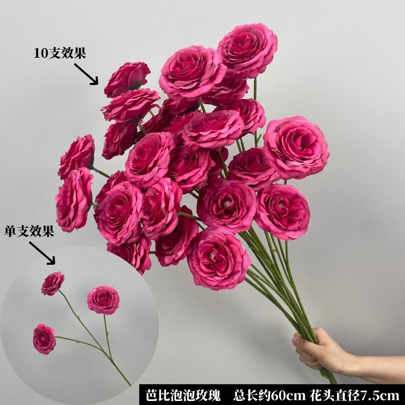 Rose red barbie bubble rose