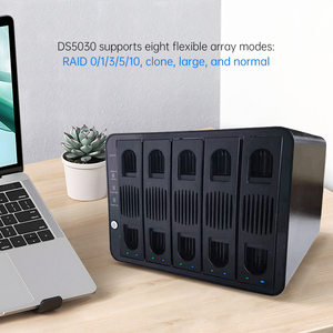 Venta caliente DS5030 Cinco bahías USB 3,0 Disco duro con alta capacidad de almacenamiento y rendimiento confiable - Product Image 5
