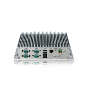 Fábrica de Shenzhen PC industrial sin ventilador de 12ª generación Mini Core I3 i5 i7 integrado con 3 * LAN computadora de caja industrial - Product Image 1