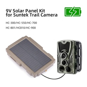 IP65 su geçirmez 6V 12V dahili 3000mAh pil abd/ab fiş 3W GÜNEŞ PANELI şarj Suntek güvenlik avcılık için takip kamerası - Product Image 3