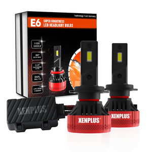E6ชุดไฟหน้า LED 110W 24000LM รถ LED G-XP แหล่งกำเนิดแสงที่กำหนดเองหลอดไฟ6500K H7 LED - Product Image 3