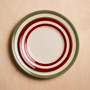 Индивидуальные круглые тисненые дизайнерские недорогие фарфоровые тарелки для закусок - Product Image 1