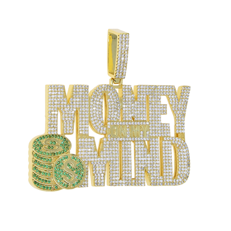 oldN1066-gold pendant