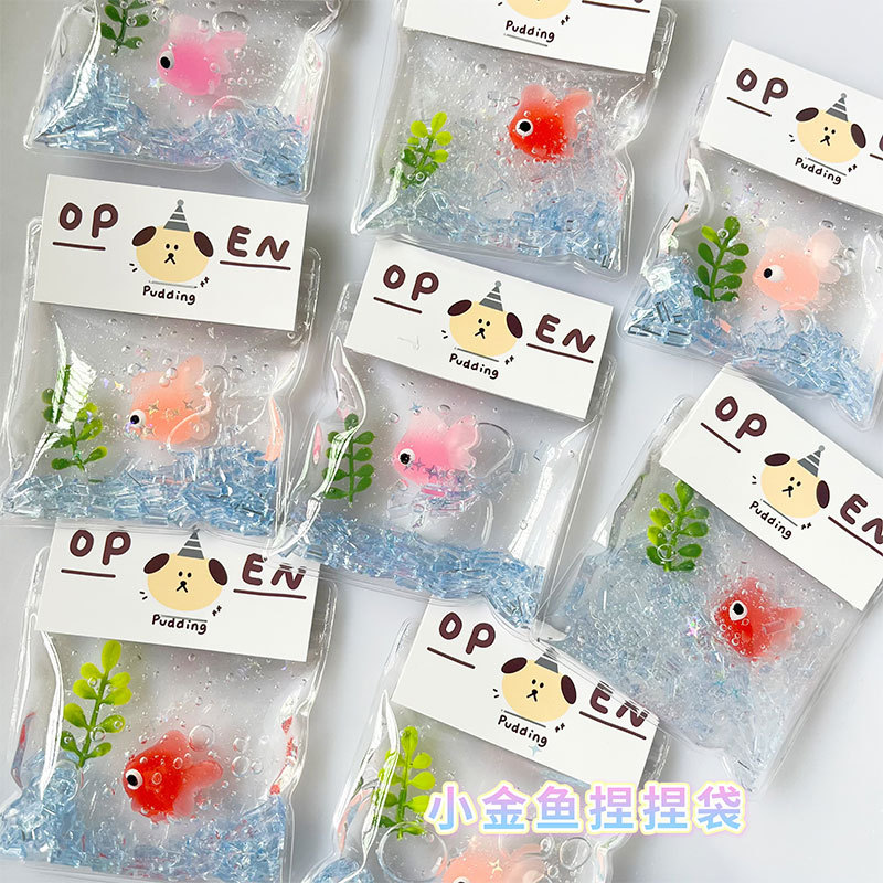 Sac à pincettes poisson rouge