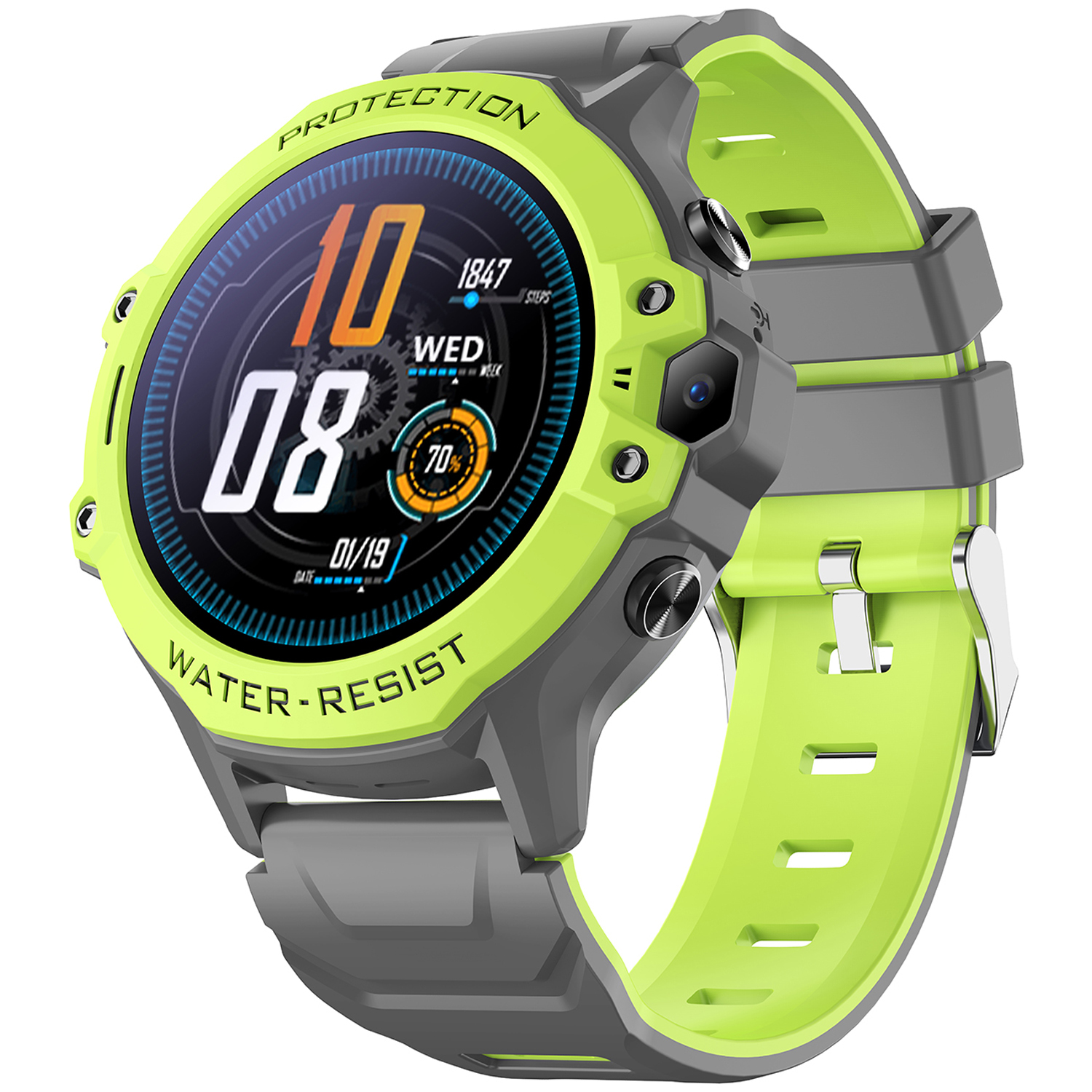 Green Silica Gel Strap