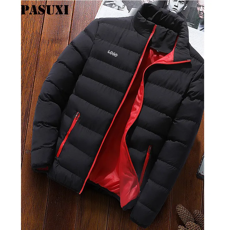 PASUXI all'ingrosso nuovo abbigliamento Outdoor Plus Size giacca in cotone da uomo addensare giacca invernale per uomo