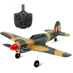 Yüksek kalite 2.4G 4ch uçan avcı uzaktan kumanda uçak rc uçak kiti çocuklar için - Product Image 1