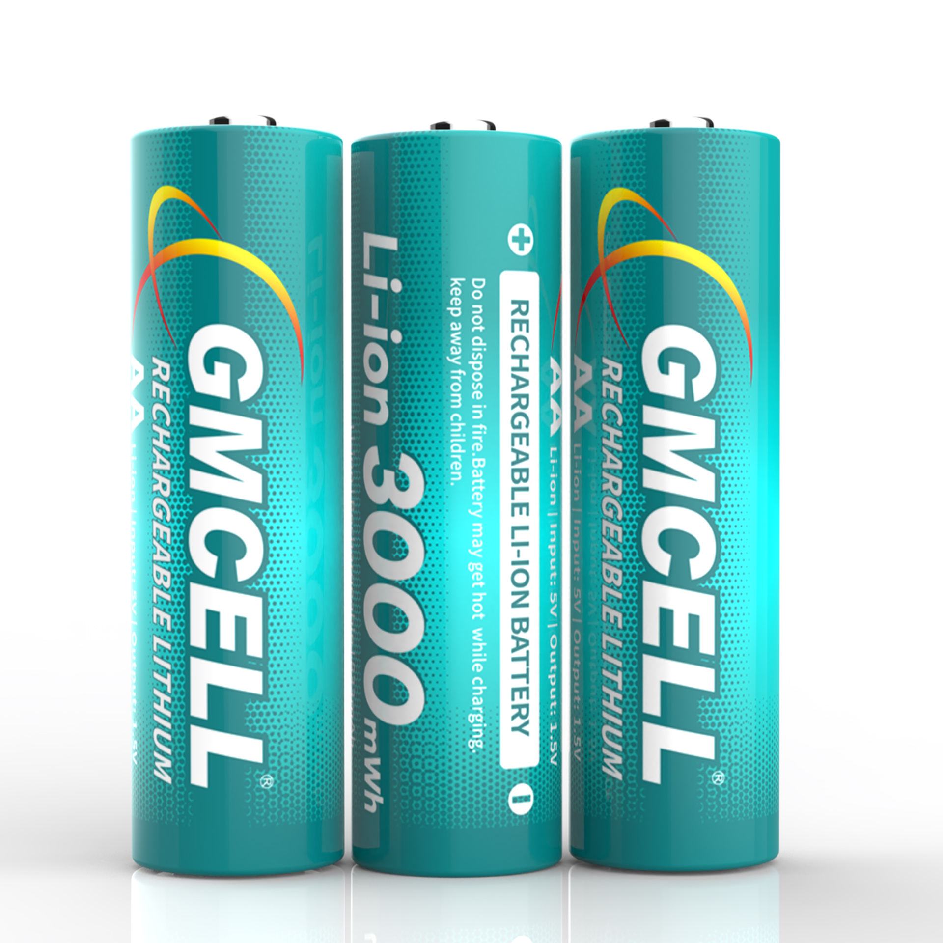 1.5V 3000mWh AA Lithium Battery