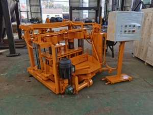 优质铺路混凝土移动砌块机Qt40-3a水泥移动砌块机 - Product Image 6