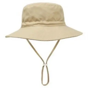 Benutzer definierte Logo Baumwolle einfarbig Kinder Sommer Strand Sonnenblende Kappen Bulk Unisex Blank Plain Eimer Hüte Fischer Hut