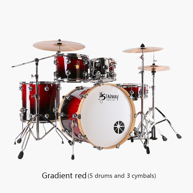 5 Drums and 3 Cymbals