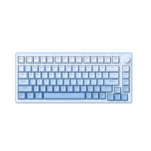 82 teclas con perilla de metal Junta inalámbrica de modo dual Sensación suave y elástica Teclado mecánico profesional para juegos para Android IOS - Product Image 3