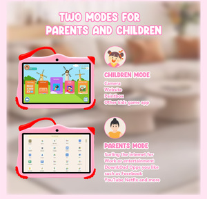 Niedrigster Preis Bildung Software Tablets PC 1024*600 Android 7.0 Tablette 1GB 8GB Tablet für Kinder Android - Product Image 5