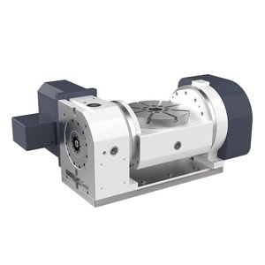 Horizontal Vertical 250mm 5 Axis <strong>Cnc</strong> <strong>Rotary</strong> <strong>Table</strong> <strong>of</strong> Machine Center Hydraulic Brake <strong>Rotary</strong> <strong>Table</strong> - Product Image 1