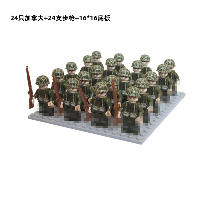 Ajouter 24 personnes, 24 armes, un plancher de 16*16.