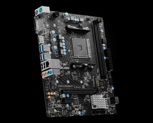 B450M GAMING Placa base socket AM4 DDR4 compatible AMD R5 7 3600 3600X 4500 5600 5700X 3D 3,4,5 Gen AM4 CPU Procesador de escritorio - Product Image 6