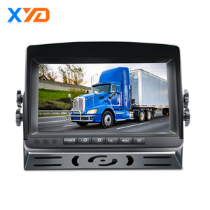 XYD Hot Selling <strong>Headrest</strong> AHD 7 Inch 2 Split Portable Car <strong>Monitor</strong> LCD TFT Screen Suitable for Various Vehicles
