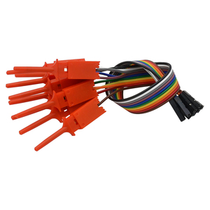 10 pz/lotto test di qualità della cartella di prova per il test della clip con gancio di prova logica per USB 24M 8CH - Product Image 2