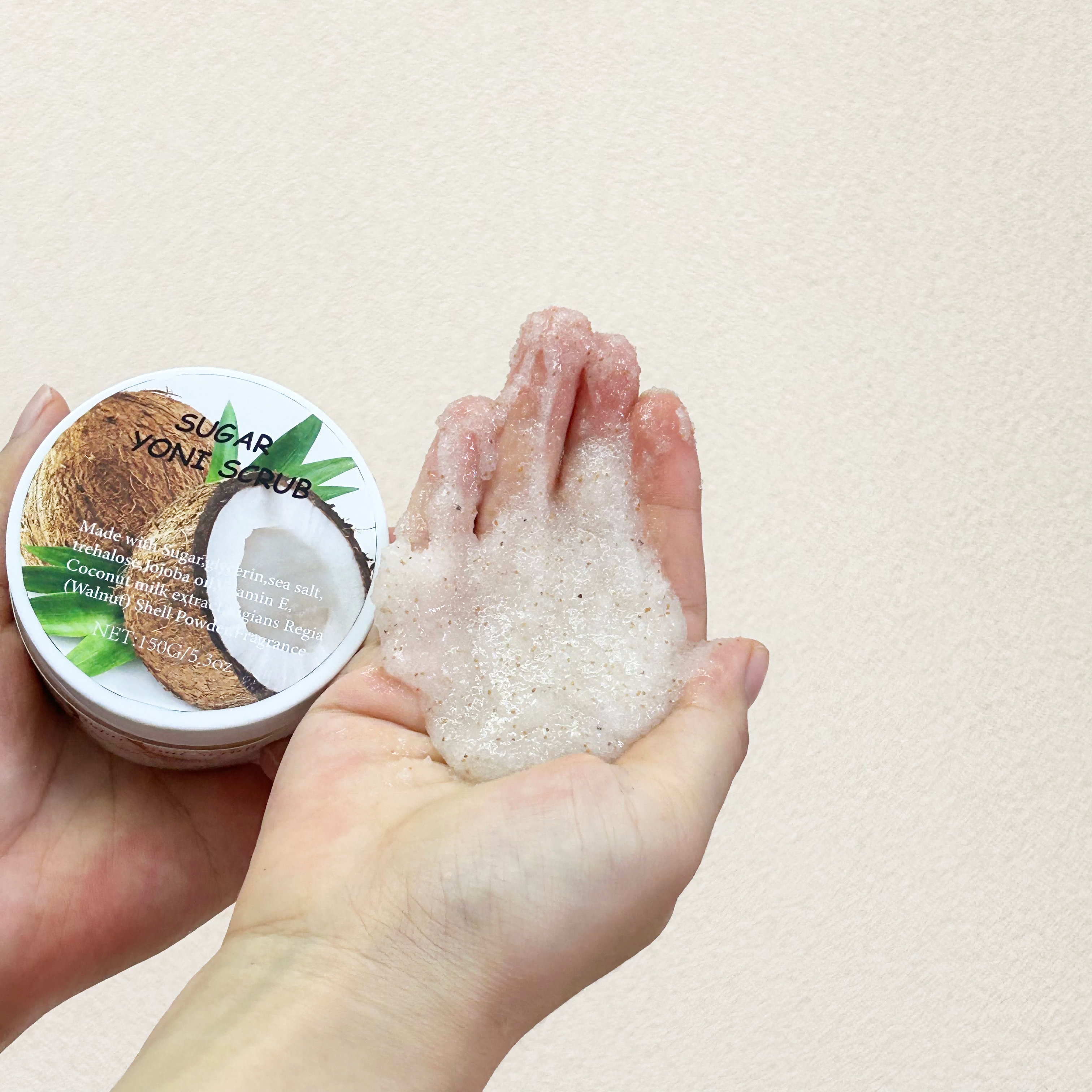 coconut yoni scrub