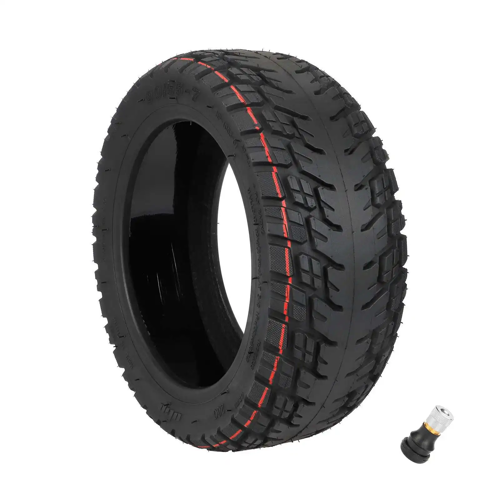 ULIP 90/55-7 kendinden tamir Off-Road Tubeless lastik Goo ile Segway GT scooter için 10 inç kalınlaşmış dış lastik parçaları