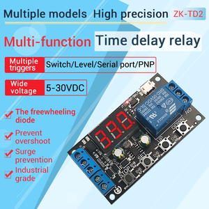 WUZHI ZK-TD2 <strong>Delay</strong> Relay Module 5V12V24V Fully Compatible Trigger Cycle Timing Industrial Anti Overshoot Upgrade - Product Image 2