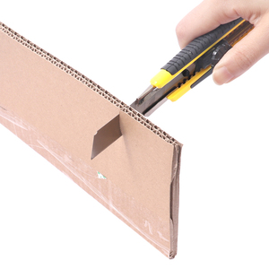 Foska geri çekilebilir el aletleri kesici maket bıçağı kamp ve kağıt kesme için sap üzerinde slayt emniyet kilidi ile - Product Image 3