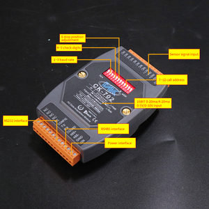Placa de desarrollo de entrada analógica de protocolo Modbus RTU, Puerto RS485, 4-20mA, 0-10V, módulo de adquisición analógica, 2AI, 2A, 2A, 2A - Product Image 1