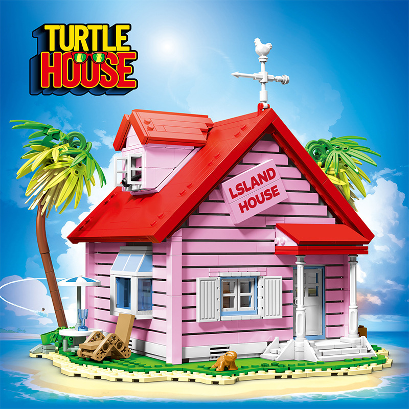 Deke 80024 turtle immortal house 1434pcs gift box