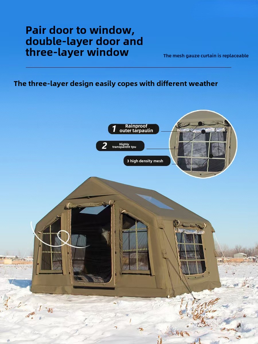 Tenda principale da 8 m²