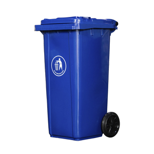 Proveedores de China Cubo de basura con ruedas Cubo de basura de HDPE Contenedor de basura comercial con pedal - Product Image 2