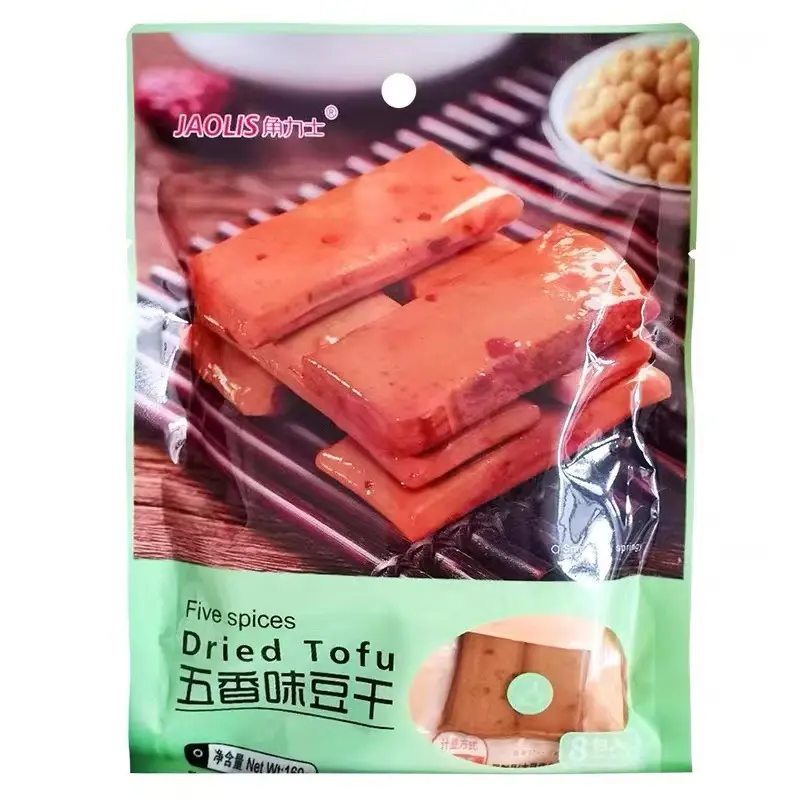 factory wholesale dried tofu 160g smooth and tender Instant soy snacks dried tofu