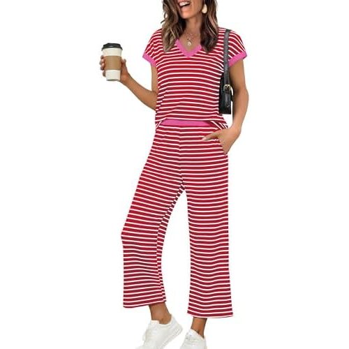 Red Pink Stripe