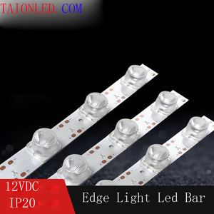 แถบไฟ Led แถบอลูมิเนียมแข็งแถบสำหรับกล่องไฟสองด้านโมดูลไฟเพดาน Led 12V 21วัตต์18LED 1 ~ 3วัตต์ขอบ - Product Image 2