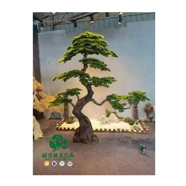 Shenzhen xin qi árvore de bonsai artificial 2m, árvore seca de pinheiro para decoração