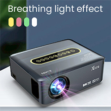 X1 inteligente WiFI bluetooth Android 9 HD proyector de cine en casa Pico 3D Video portátil proyector Led DLP Mini 4K 1080P de proyectores - Product Image 3
