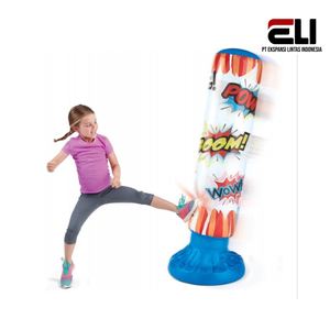 Bền Inflatable đấm túi hoàn hảo cho căng thẳng cứu trợ Tập Thể Dục Đào Tạo boxing và vui vẻ tập thể dục ở nhà hoặc ngoài trời - Product Image 4