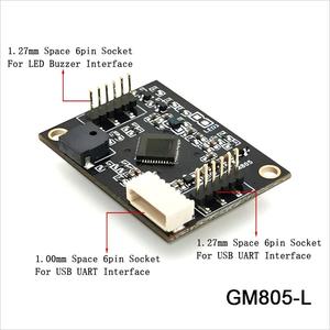 GM805-L DC5V USB/TTL232インターフェース1D/2DQRバーコードリーダーPDF417Arduino WindowsAndroid用バーコードスキャナーモジュール - Product Image 6