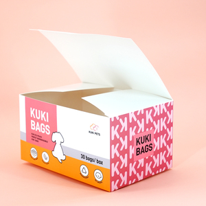 Özel logo çerezler aperatifler Snackle depolama Pet kutu konteyner ambalaj üst alt ekle kutusu tipi Snackle Pet köpek kurabiye kutusu - Product Image 1
