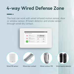Sistema de alarma de seguridad 4G Control por aplicación + SISTEMA DE GESTIÓN CMS Kit de alarma para el hogar - Product Image 4