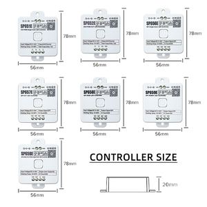 Новый умный светодиодный контроллер синего зуба DC 5 В 12 В 24 В 12 А PWM / SPI Strip световой сигнал Диммер Mijia Xiaoai голосовое приложение управление музыкой - Product Image 6