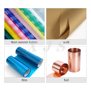Fabrika masaüstü otomatik 400mm Pu Pvc vinil rulo içine sac kesici kesme makinesi - Product Image 6