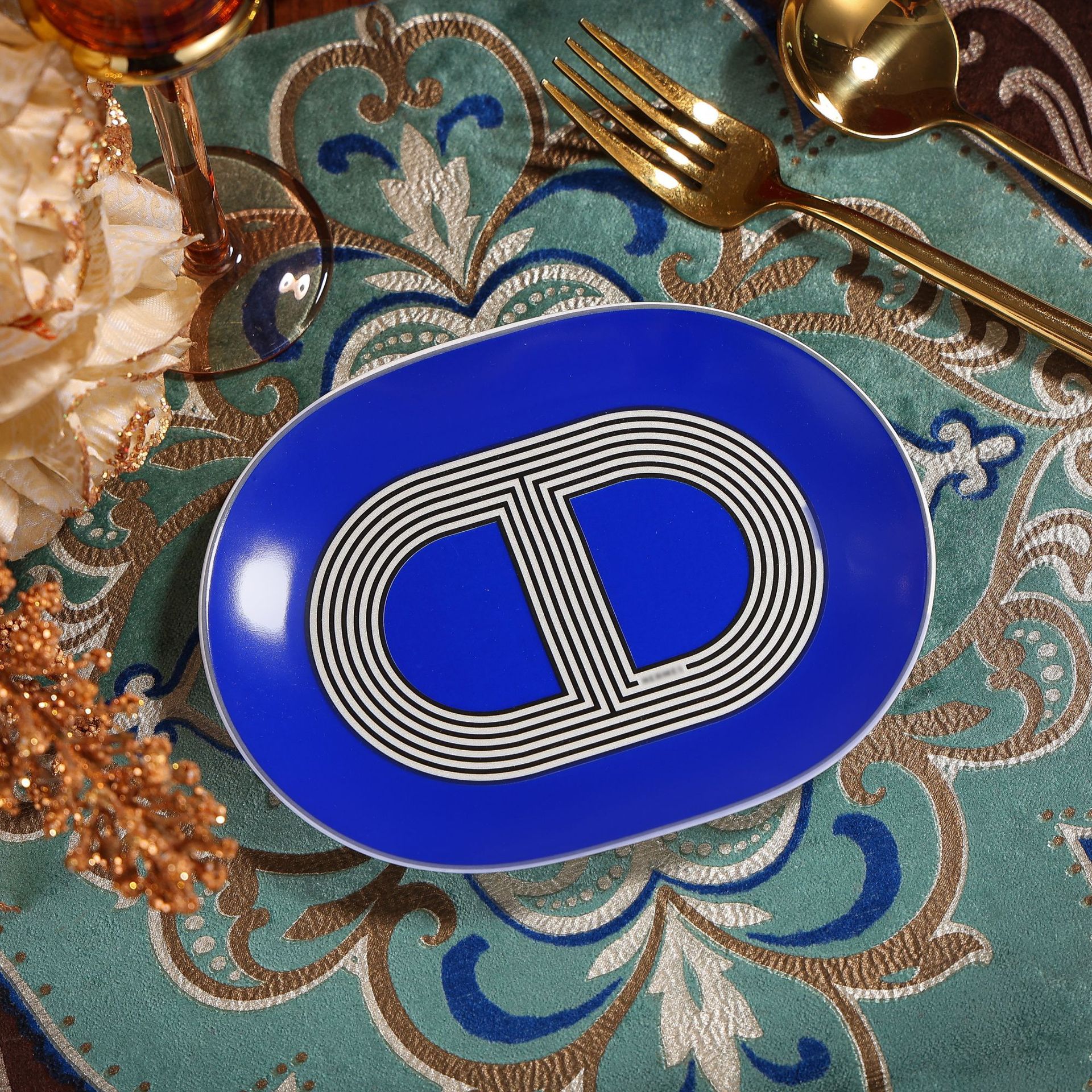 Blue-small plate