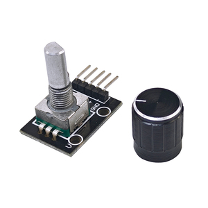 Arduino için Push Button ile 360 derece döner kodlayıcı modülü KY-040 tuğla sensör geliştirme kurulu