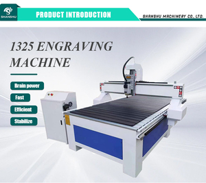 Venta al por mayor 1325 de madera CNC Router Machine Kit Single Spindle Custom 1300*2500 tamaño mesa de vacío superficie NC Studio Mach3 Control - Product Image 4