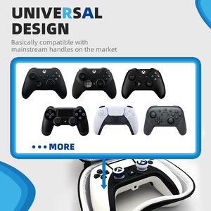 เกมแพดกันน้ำและแรงดันเคสแข็งสำหรับ PS5/PS4 Gamepad กระเป๋าเก็บของพกพาสำหรับเดินทางสวิตช์ PS3 Xbox - Product Image 6