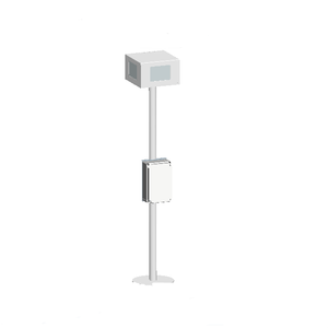 Detector de Radar de seguridad y vigilancia, sistema de alarma de vigilancia perimetral, cobertura de 360 grados