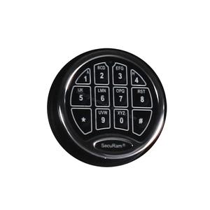 Benzersiz desen çelik anti-hırsızlık yanmaz silah güvenli parmak izi ve elektronik dijital kilit ile büyük değer ev kasası - Product Image 4