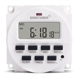 TM618N con relè elencati all'interno e tempo di conto alla rovescia funzione di controllo del tempo 12V 24V 110V 220V 7 giorni programmabile Timer Switch - Product Image 3