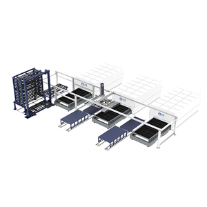 Automated Storage <strong>Shelf</strong> <strong>System</strong> Sheet Metal Storage Tower for <strong>Loading</strong> and Unloading